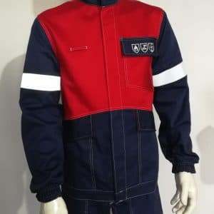 Bluza ochronna antyelektrostatyczna i trudnopalna