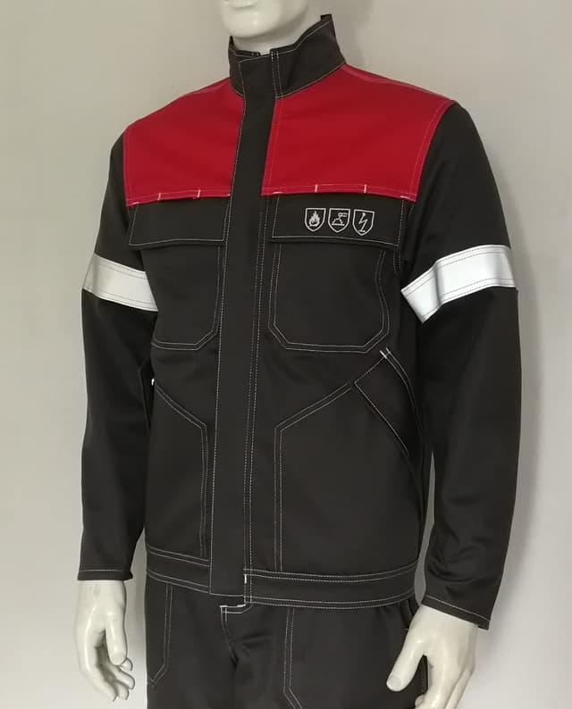 Bluza ochronna antyelektrostatyczna i trudnopalna